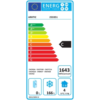 Stół mroźniczy Kitchen Line z blatem roboczym szer. 120cm -22/-12C - Hendi 233351