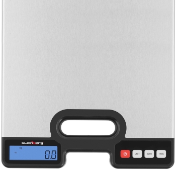 Waga pocztowa do paczek listów z uchwytem 45 x 32 cm LCD 150 kg / 100 g