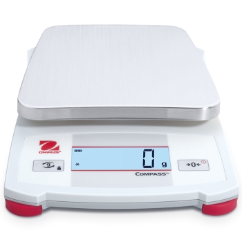 Waga techniczna kontrolna edukacyjna precyzyjna na baterie COMPASS CX 1200g / 0.1g - OHAUS CX1201