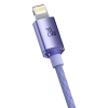 Kabel przewód do szybkiego ładowania i transferu danych USB-C Iphone Lightning 20W 2m fioletowy