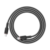 Kabel przewód USB-C 60W 20V 3A 1.2m czarny