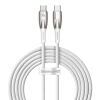 Kabel przewód do szybkiego ładowania Glimmer Series USB-C 480Mb/s PD 100W 2m biały