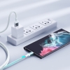 Kabel przewód USB - USB-C do szybkiego ładowania A10 Series 3A 1.2m biały