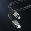 Kabel przewód do iPhone CoolPlay USB-C - Lightning 20W 2m czarny