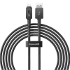 Niezniszczalny kabel przewód do iPhone USB - Lightning 2.4A 2m czarny