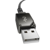 Niezniszczalny kabel przewód do iPhone USB - Lightning 2.4A 2m czarny