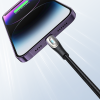 Kabel przewód do iPhone Star-Light Series USB-C - Lightning 30W 2m czarny