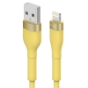 Kabel przewód do iPhone USB-A - Lightning 480Mb/s 12W 2m żółty