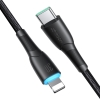 Kabel przewód do iPhone Starry Series USB-C - Lightning 30W 1m czarny