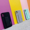 Silikonowe etui z podstawką iPhone 12 Kickstand Case żółte