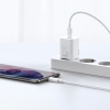 Szybka ładowarka sieciowa Si 25W 3A z kablem USB-C 1m biały