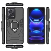 Etui pancerny pokrowiec do Xiaomi Redmi Note 12 Pro+ uchwyt magnetyczny Ring Armor czarny