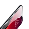 2x Szkło hartowane 9H na cały ekran z ramką iPhone 11 / XR + pozycjoner czarny