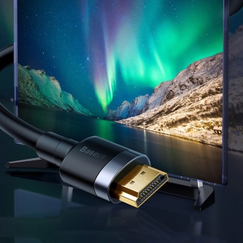 Kabel przewód HDMI 2.0 4K 60Hz 3D 18 Gbps 3m - czarny