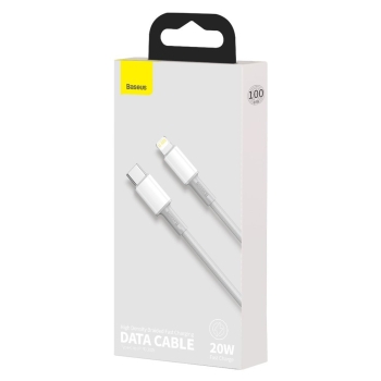 Kabel do szybkiego ładowania Iphone USB-C - Lightning Power Delivery 20W 1m biały