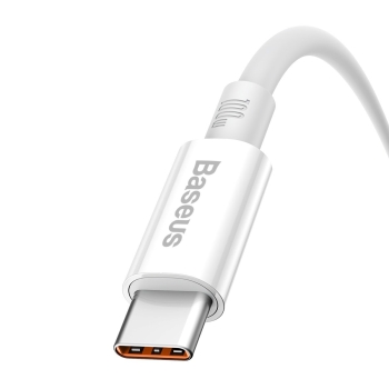 Kabel przewód do szybkiego ładowania Superior Series USB-A - USB-C 100W 480Mb/s 2m biały