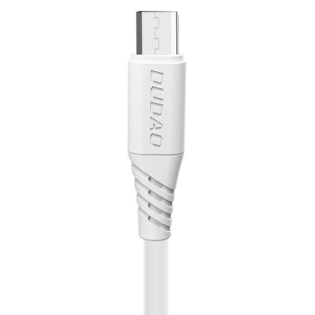 Przewód kabel USB - micro USB 5A 1m biały