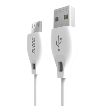 Przewód kabel USB - micro USB 2.4A 2m biały