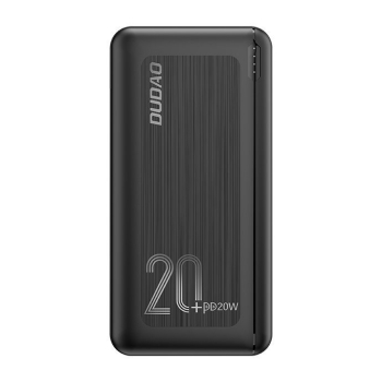 Powerbank 20000mAh Power Delivery 20W Quick Charge 3.0 2x USB USB-C czarny