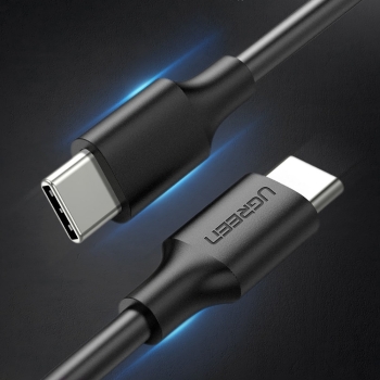 Kabel przewód USB-C do ładowania i transferu danych 3A 2m czarny