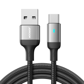 Kabel przewód USB - USB-C do szybkiego ładowania A10 Series 3A 3m czarny