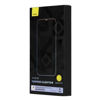 Szkło hartowane do iPhone 14 Pro z osłoną na głośnik 0.4mm ZESTAW