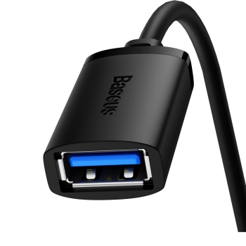 Przedłużacz kabla przewodu USB 3.0 2m czarny