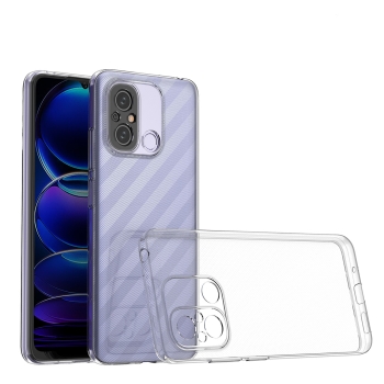 Ultra cienkie etui pokrowiec 0.5mm do Xiaomi Xiaomi Redmi 11A / Poco C55 / Redmi 12C Ultra Clear przezroczyste