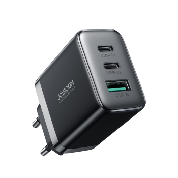 Szybka ładowarka sieciowa 2x USB-C / 1x USB-A 32W czarna